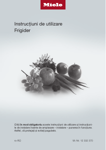 Manual Miele K 7118 D Frigider