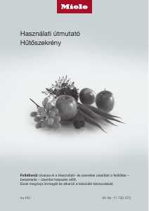 Használati útmutató Miele K 7314 E Hűtőszekrény