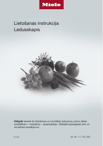 Rokasgrāmata Miele K 7733 E Ledusskapis