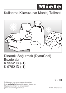 Kullanım kılavuzu Miele K 9552 iD-1 Buzdolabı