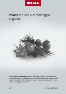 Manuale Miele KS 28463 D ed/cs Frigorifero