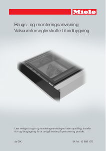 Brugsanvisning Miele EVS 6214 Vakuumpakker