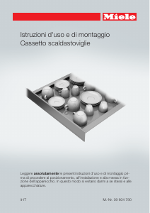 Manuale Miele EGW 6210 Cassetto scaldavivande