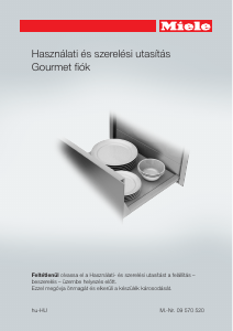 Használati útmutató Miele ESW 6229 Melegítőfiók