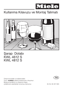 Kullanım kılavuzu Miele KWL 4612 S Şarap dolabı