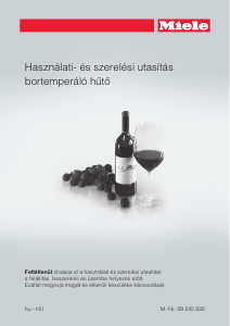 Használati útmutató Miele KWT 1612 Vi Borszekrény