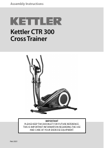 Handleiding Kettler CTR 300 Crosstrainer