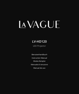 Handleiding La Vague LV-HD120 Beamer