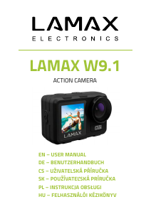 Instrukcja Lamax W9.1 Action cam