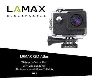 Bedienungsanleitung Lamax X3.1 Atlas Action-cam