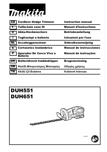 Handleiding Makita DUH651PT2 Heggenschaar