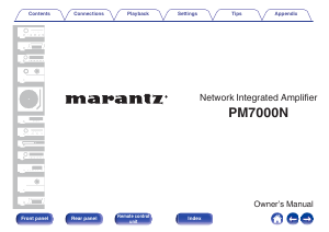 Handleiding Marantz PM7000N Versterker