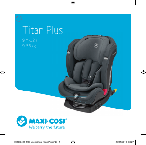 Priručnik Maxi-Cosi Titan Plus Autosjedalica