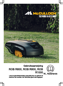 Handleiding McCulloch ROB R600 Grasmaaier