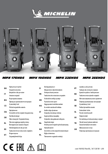 Εγχειρίδιο Michelin MPX 25EHDS Πλυντήριο πίεσης