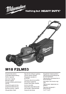 Manuale Milwaukee M18 F2LM53 Rasaerba