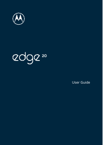 Manual Motorola Edge 20 Mobile Phone