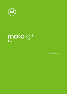 Manual Motorola Moto G51 5G Mobile Phone