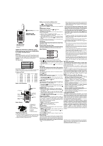 Handleiding Motorola Talkabout T42 Walkie-talkie