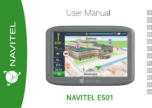 Handleiding Navitel E501 Navigatiesysteem