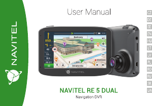 Handleiding Navitel RE5 DUAL Navigatiesysteem