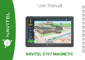 Bedienungsanleitung Navitel E707 MAGNETIC Navigation