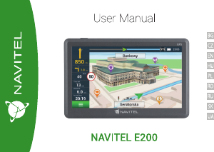 Handleiding Navitel E200 Navigatiesysteem