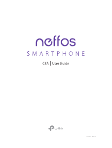 Manual Neffos C5A Mobile Phone