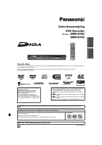 Handleiding Panasonic DMR-EH53 DVD speler