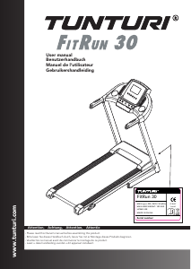 Handleiding Tunturi FitRun 30 Loopband