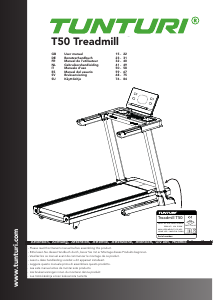 Handleiding Tunturi T50 Loopband