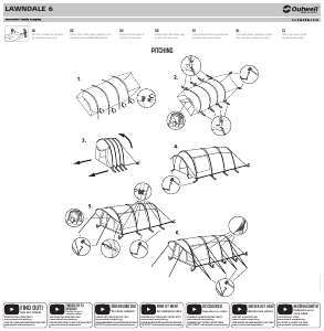 Manual Outwell Lawndale 6 Tent