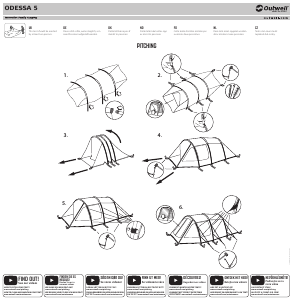 Manual Outwell Odessa 5 Tent