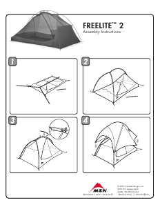 Manuale MSR FreeLite 2 Tenda