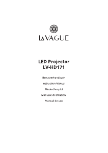 Manual de uso La Vague LV-HD171 Proyector