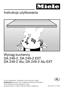 Instrukcja Miele DA 249-2 Okap kuchenny