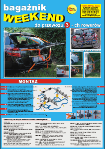 Instrukcja AMOS Weekend Bagażnik rowerowy