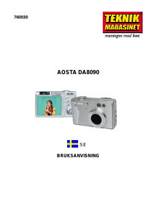 Bruksanvisning Aosta DA8090 Digitalkamera
