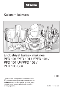 Kullanım kılavuzu Miele PFD 101 Bulaşık makinesi