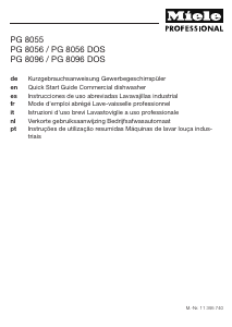 Mode d’emploi Miele PG 8056 Lave-vaisselle
