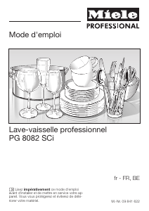 Mode d’emploi Miele PG 8082 SCi XXL Lave-vaisselle