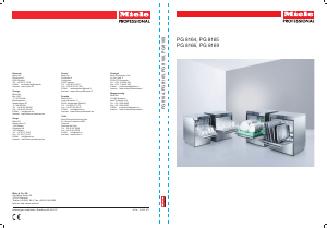 Manual de uso Miele PG 8166 AE BASIC Lavavajillas