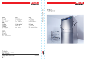 Manual Miele PG 8172 AE ECO WES Máquina de lavar louça