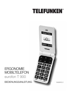 Bedienungsanleitung Telefunken T 900 eurofon Handy