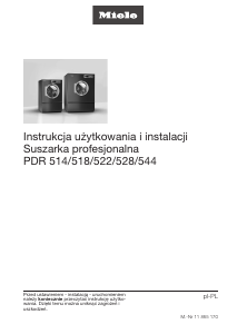 Instrukcja Miele PDR 528 ROP Suszarka