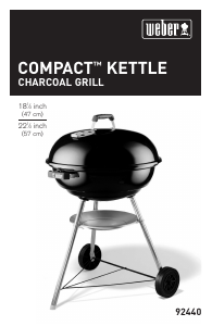 Brugsanvisning Weber Compact Kettle Grill