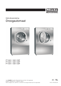 Handleiding Miele PT 5351 COP G Wasdroger
