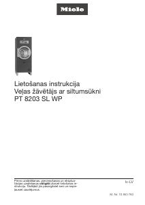 Rokasgrāmata Miele PT 8203 SL WP Veļas žāvētājs