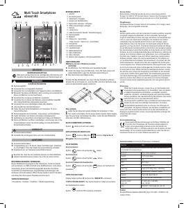 Mode d’emploi Switel eSmart M3 Téléphone portable