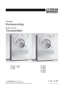 Brugsanvisning Miele PT 8251 Tørretumbler